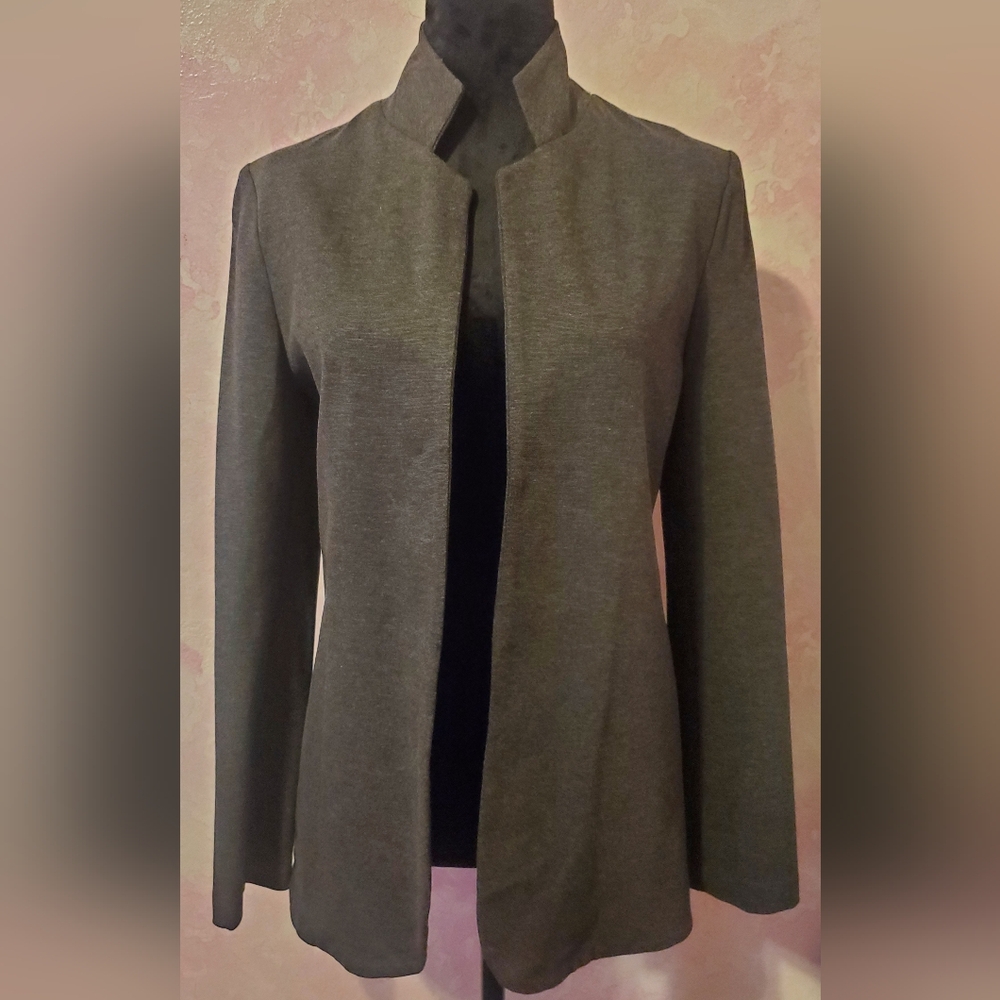Le VIP Dark Gray Women's Suit Jacket